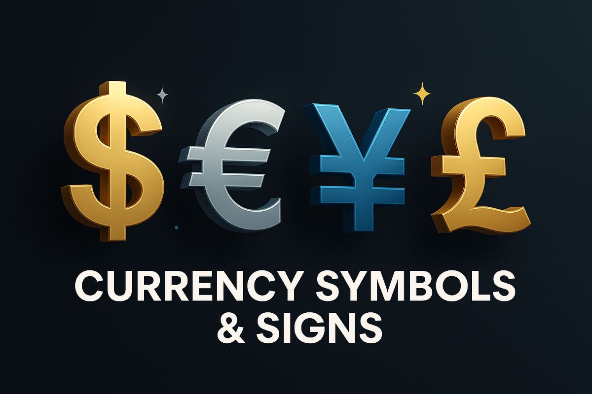 Currency Symbols Collection